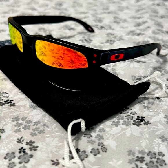 Oakley Other - Oakley Sunglasses Holbrook Ruby Iridium Prizm Polarized 9102 ✨️ NEW✨️